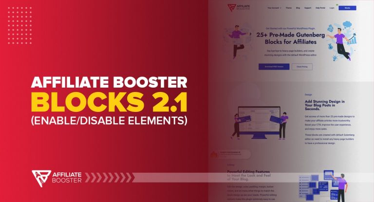 Affiliate Booster Blocks 2.1