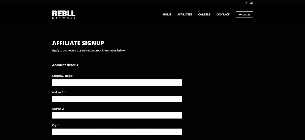 Rebll Registration Process
