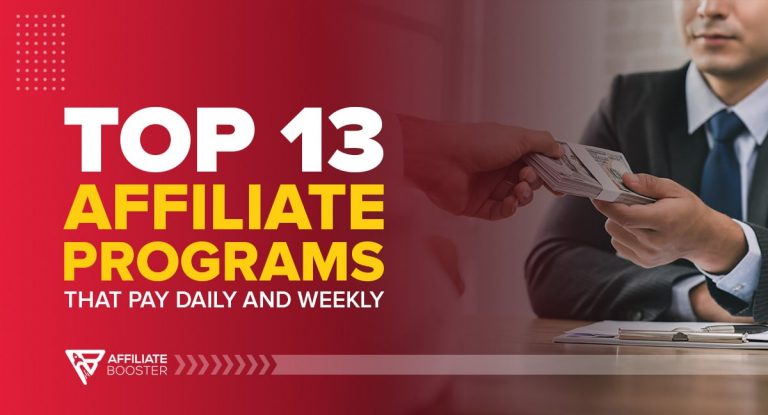 Best Affiliate Programs that Pay Daily