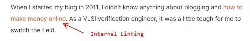 internal linking