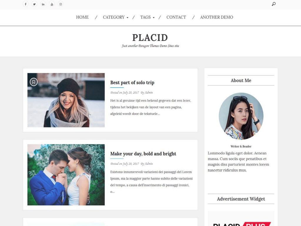 Placid Overview