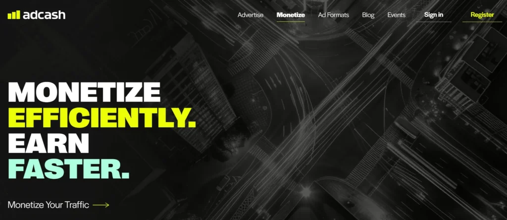 Adcash Affiliate Program 