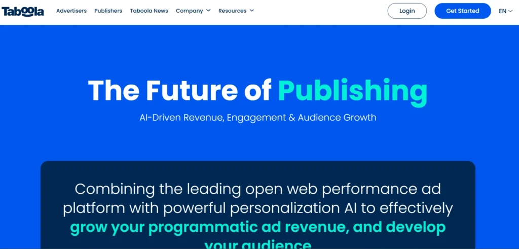 Taboola Affiliate Programs 