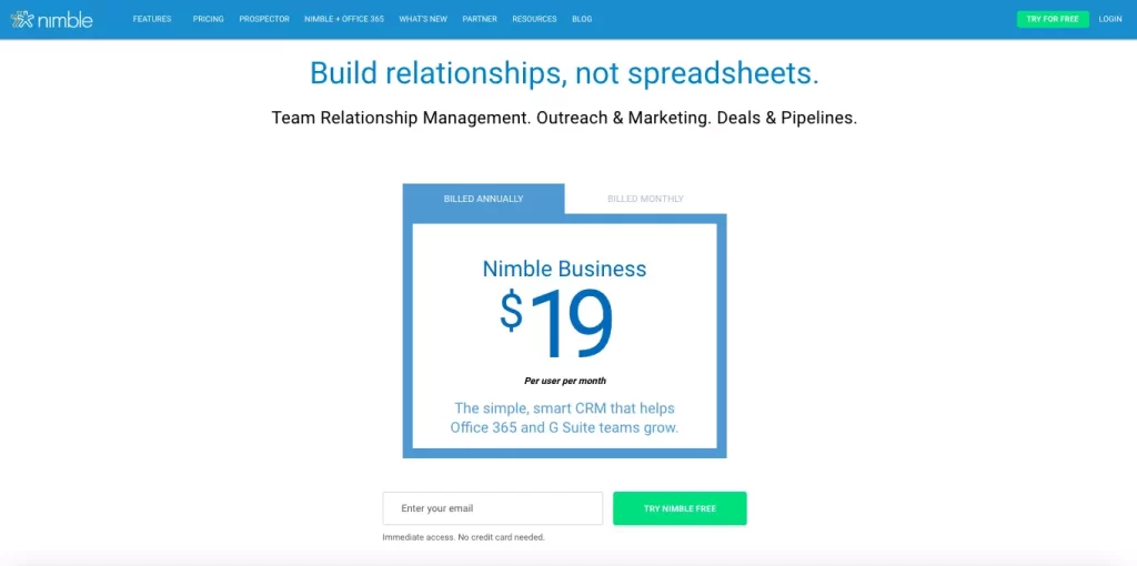 nimble-pricing