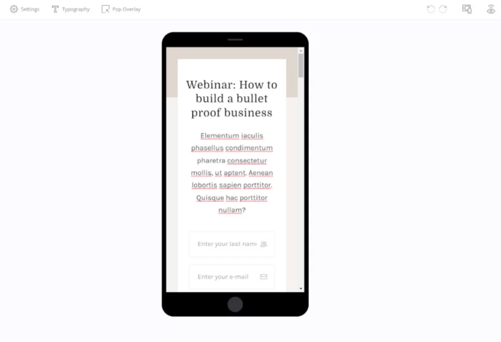 OptimizePress Settings-Previews