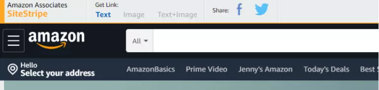 create the affiliate link