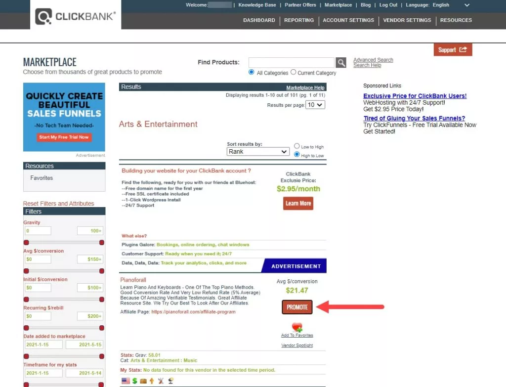 ClickBank Affiliate Blueprint - 7 Steps From No Account to Experienced Affiliate - Nichehacks