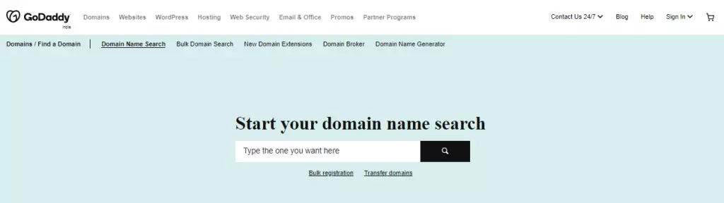 visit Godaddy