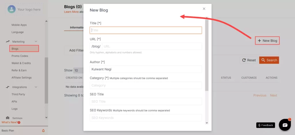 Graphy-Adding-Blog