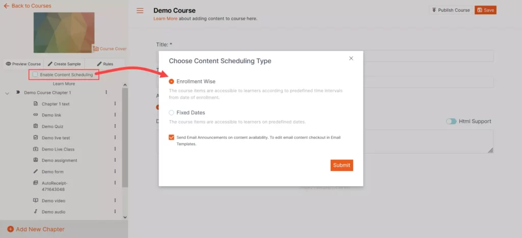 Graphy-Content-Scheduling