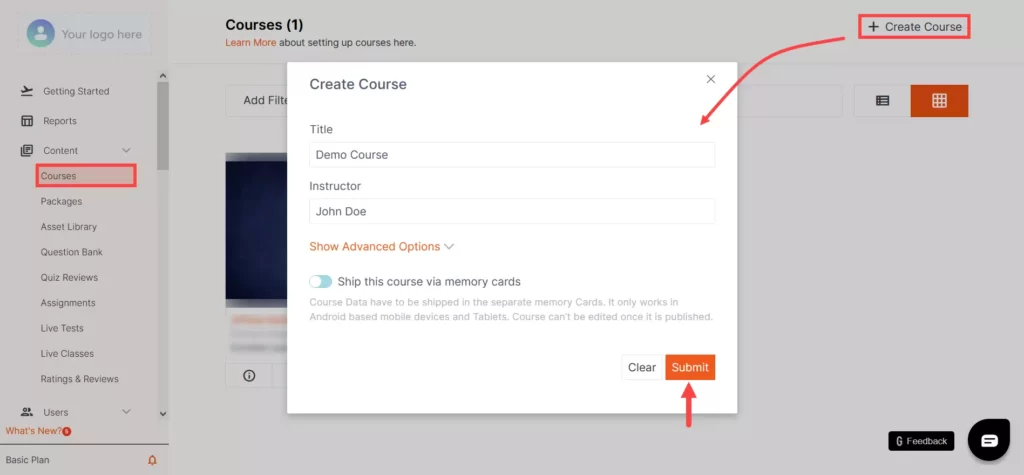 Graphy-Create-Course-Button