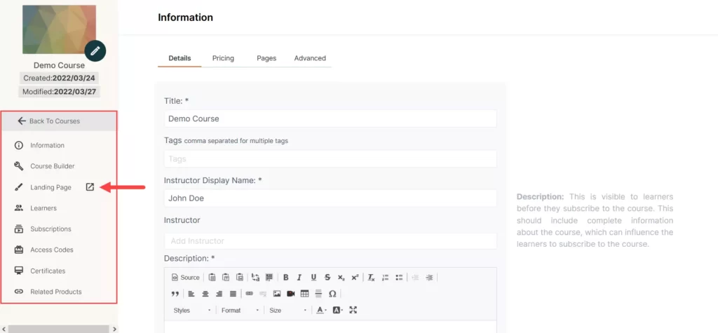 Graphy-Landing-Page-Builder-Option