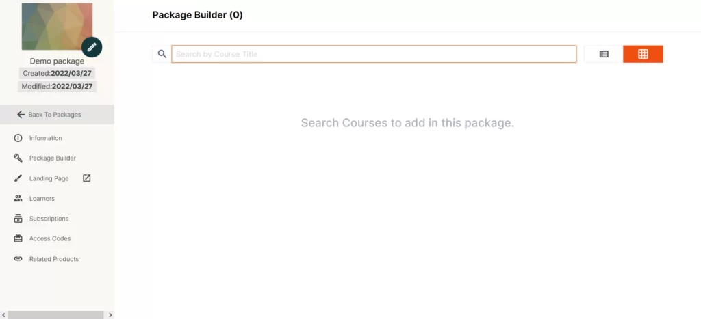 Graphy-Package-Builder