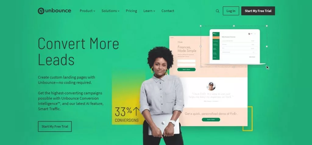About Landing Page