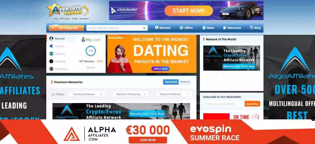 find affiliate programs