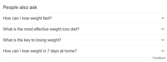 People Also Ask