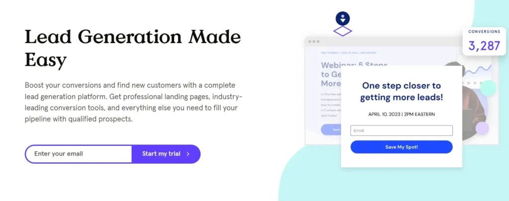 Lead generation tool