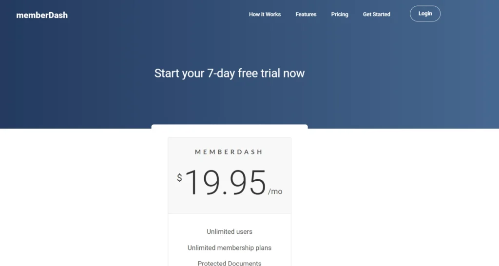 Memberdash Pricing 