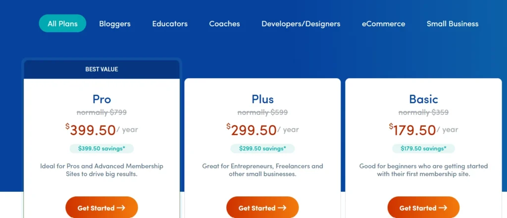 Memberpress Pricing 