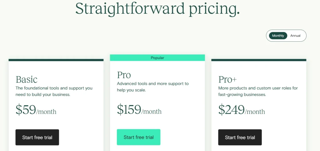 Teachable pricing 
