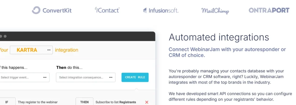 webinarjam Integration