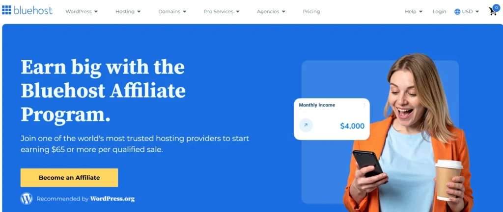 Bluehost Affiliate Program 