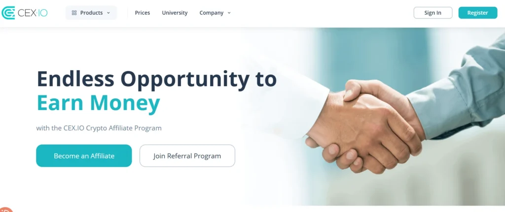 CEx.io Crypto Affiliate Program 