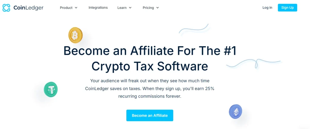 Coinledger crypto Affiliate Program 