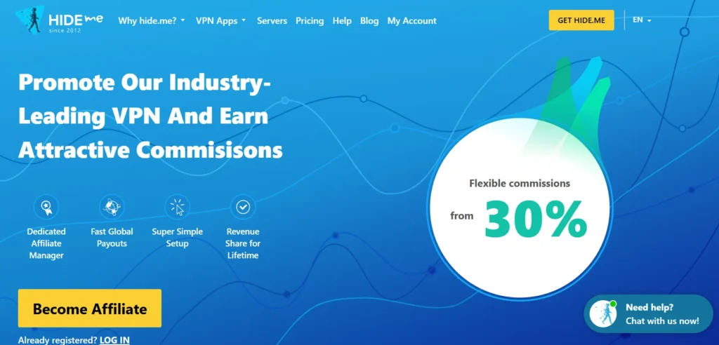 Hide.me Affiliate Program 