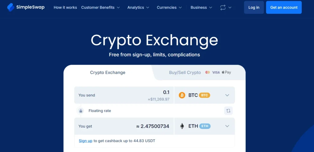 Simpleswap Affiliate Program 