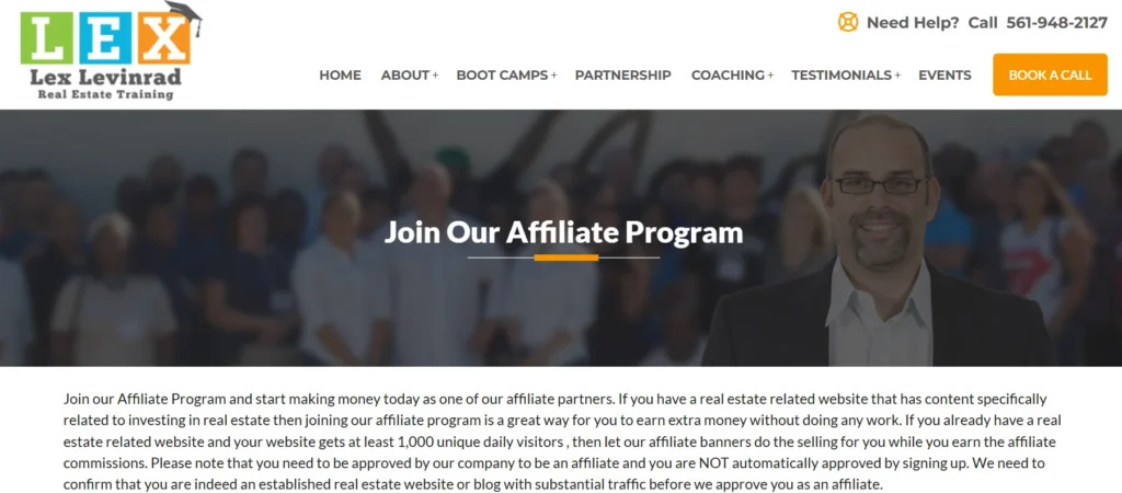 Lex levinrad Affiliate Program 