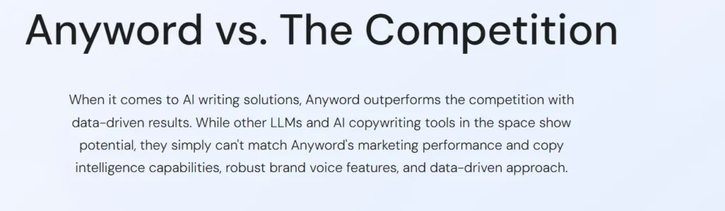 Anywords Alternatives 