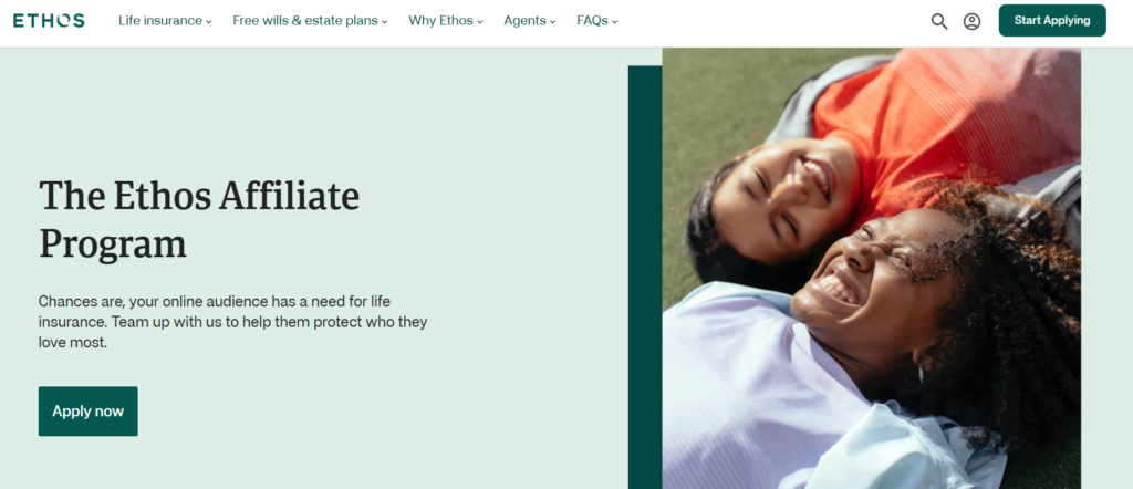 Ethos Affiliate Program 