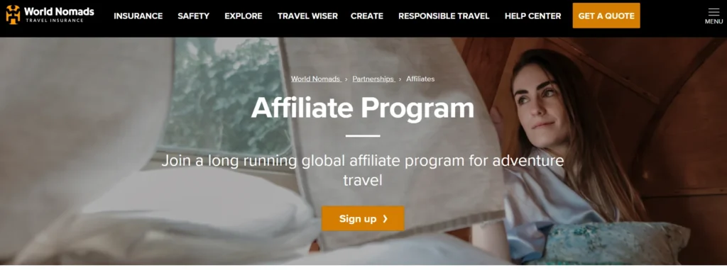 World Nomads Affiliate Program 