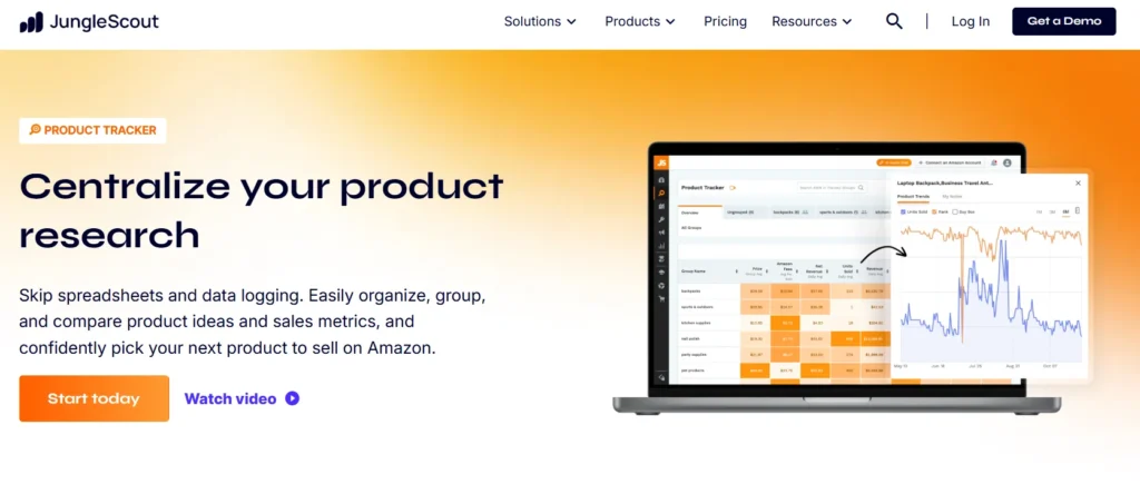 Jungle scout Product Tracker 