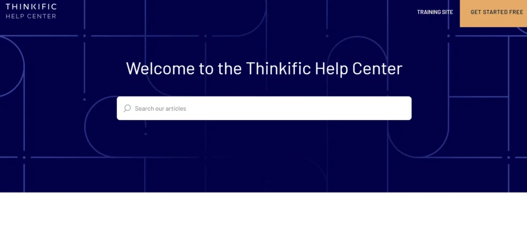 Thinkific support 