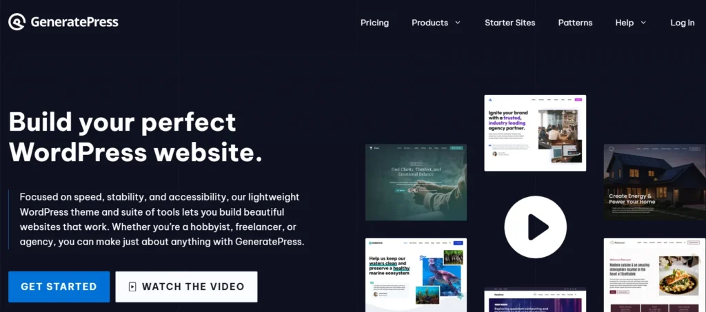 Generatepress overview 