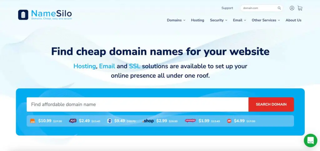 Namesilo Overview