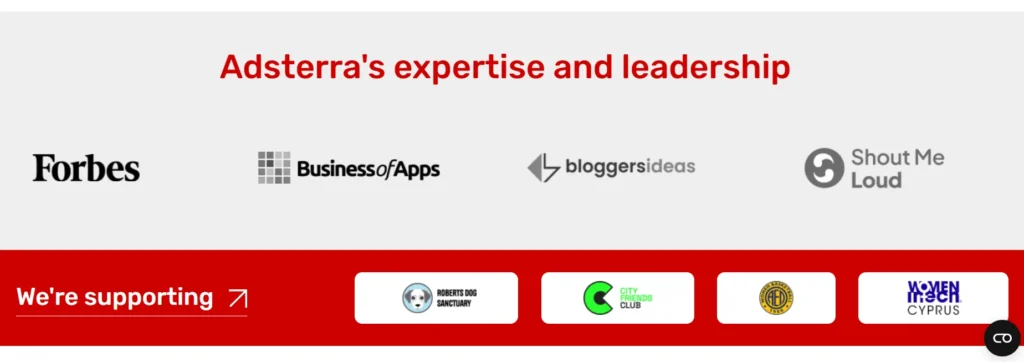 Adsterra expertise and leadership 