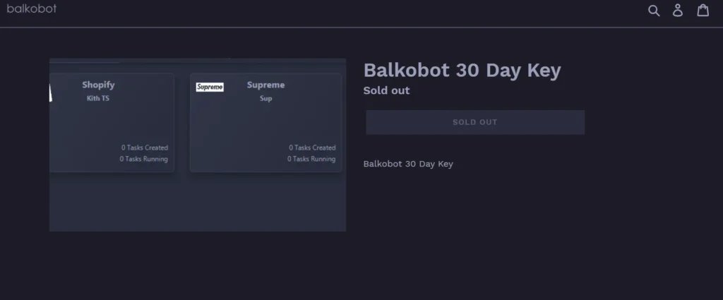 Balkobot Best sneaker bots 