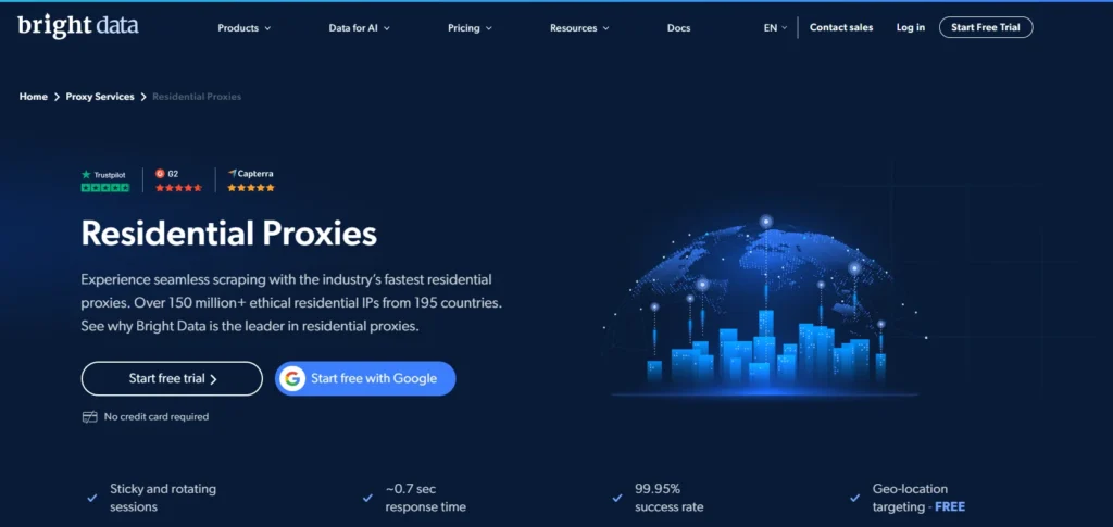 Bright Data Residential Proxy 
