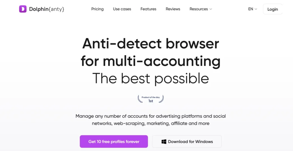 Dolphin( Anty) Best Antidetect Browsers 