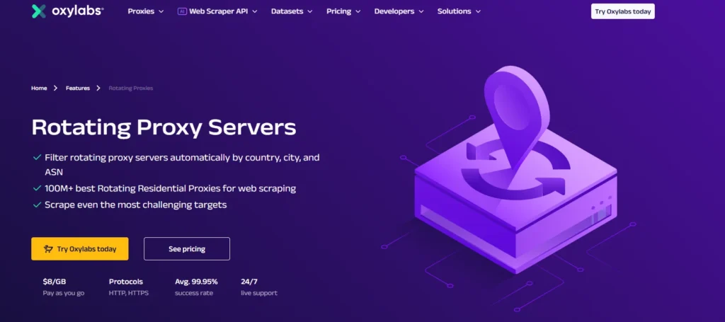 Oxylabs rotating proxies 