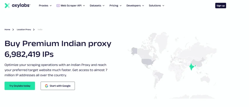 Oxylabs Indian Proxy Providers 