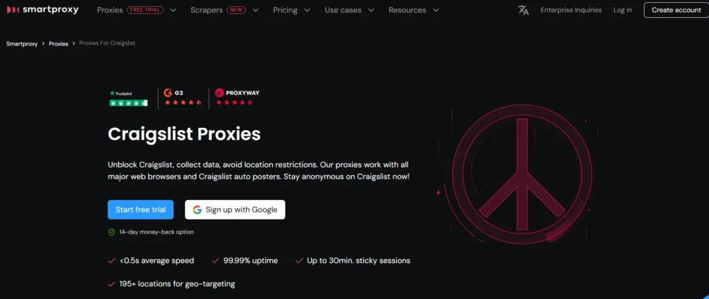 Smartproxy craigslist Proxy 