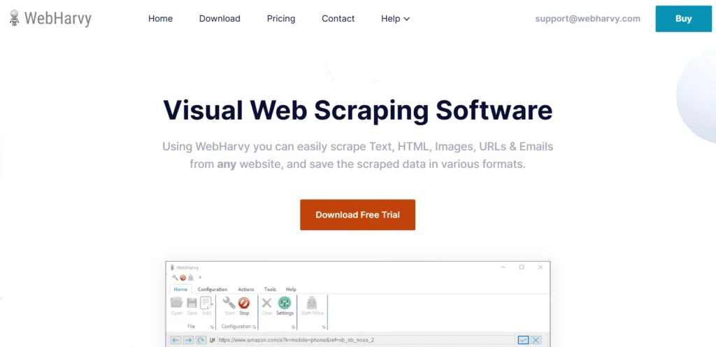 Webharvy Best Google Maps Scrapers 