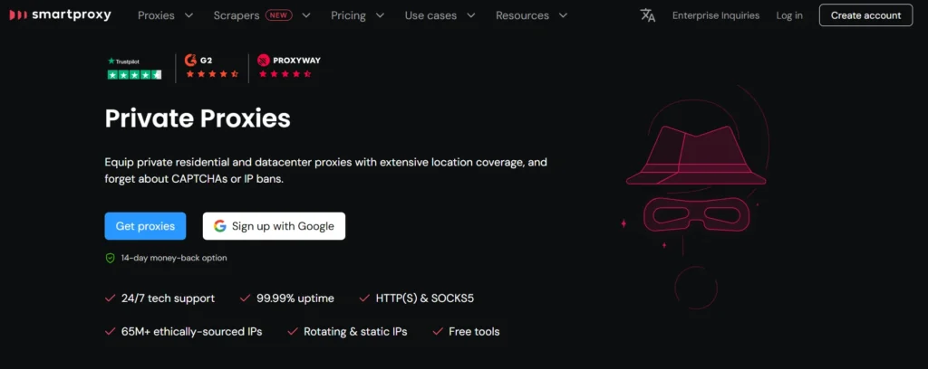 Smartproxy Private Proxy services 
