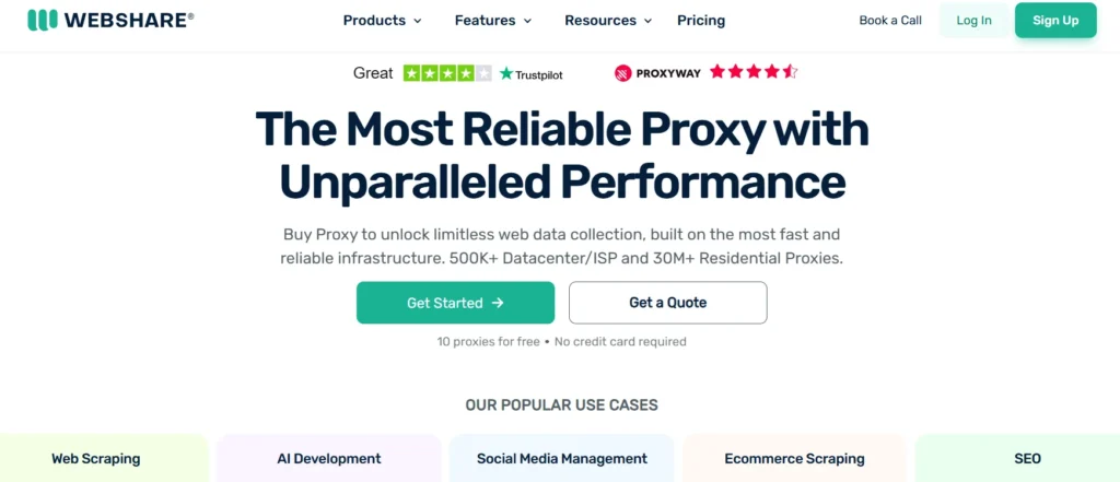 Webshare.io overview 