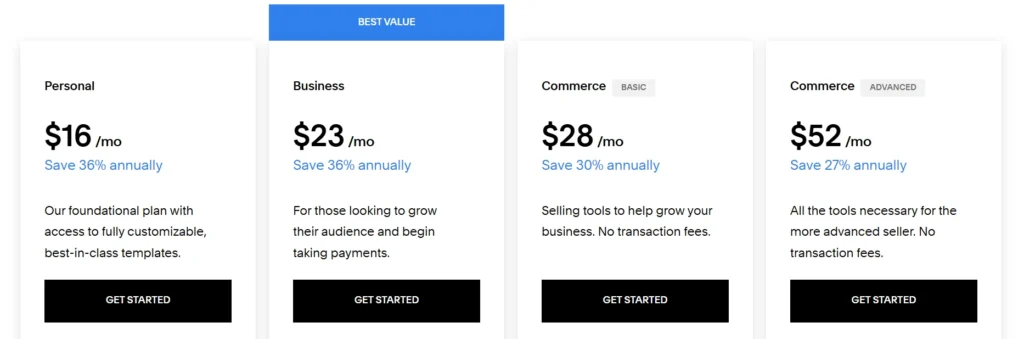 squarespace Coupon Codes and Pricing 