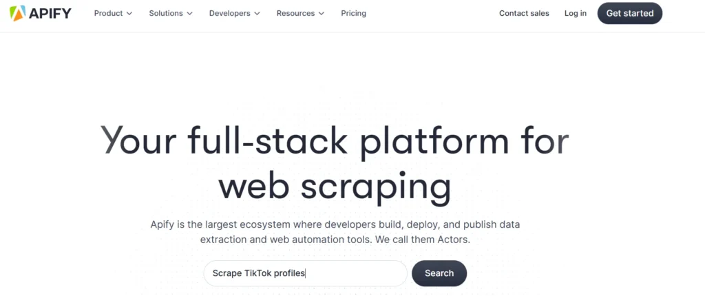Apify Overview 